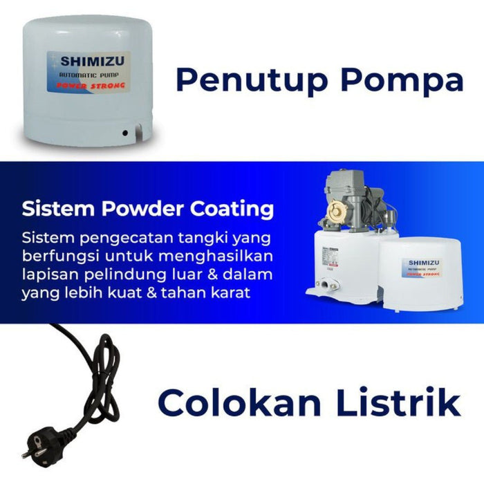 POMPA AIR Pompa Air Auto Shimizu PS255BIT SHIMIZU OSCARLIVING