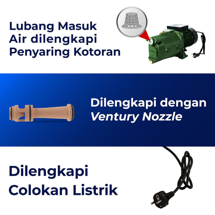 POMPA AIR Pompa Air Jet Shimizu JET400BIT SHIMIZU OSCARLIVING