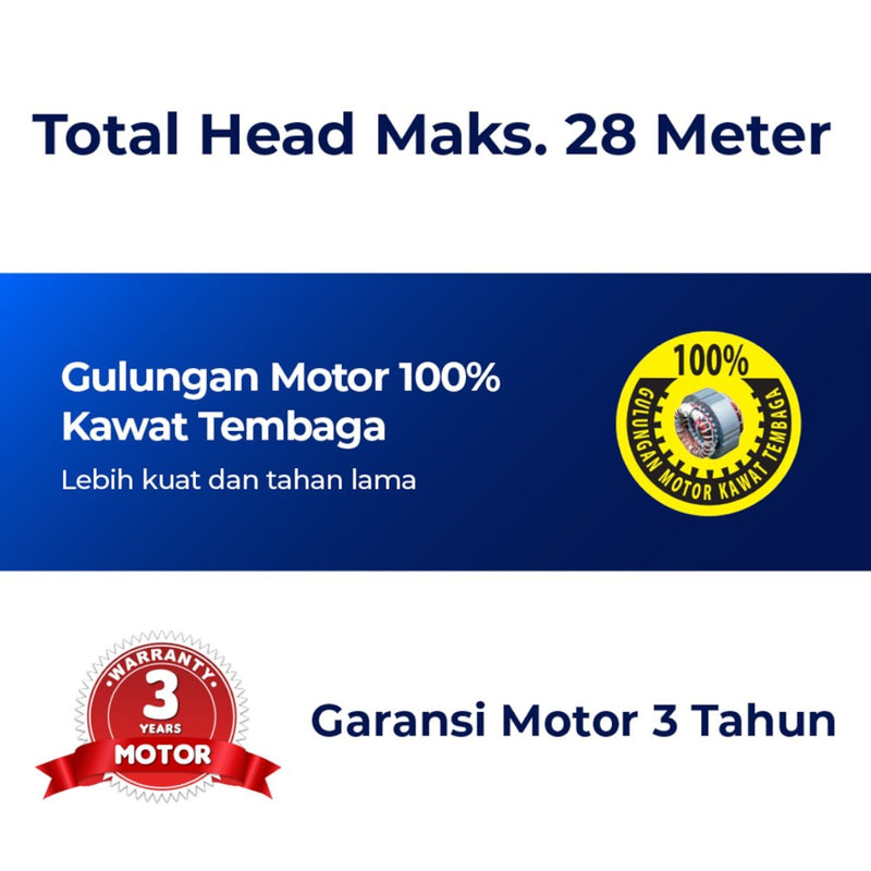 POMPA AIR Pompa Air Semi Jet Shimizu JET100BIT SHIMIZU OSCARLIVING