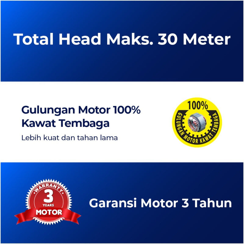 POMPA AIR Pompa Air Semi Jet Shimizu JET108BIT SHIMIZU OSCARLIVING