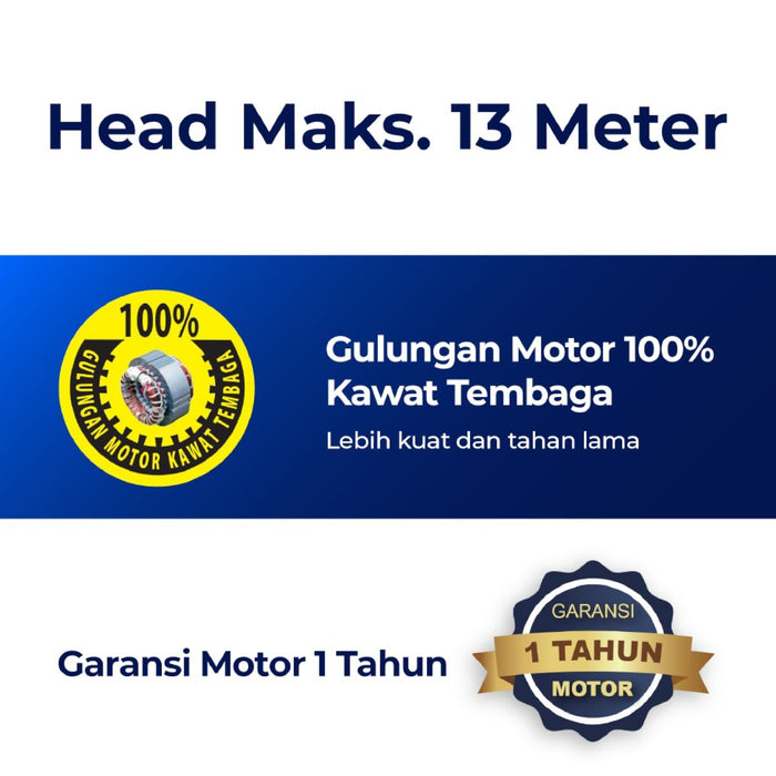 POMPA AIR Pompa Celup Shimizu SPN250BIT SHIMIZU OSCARLIVING