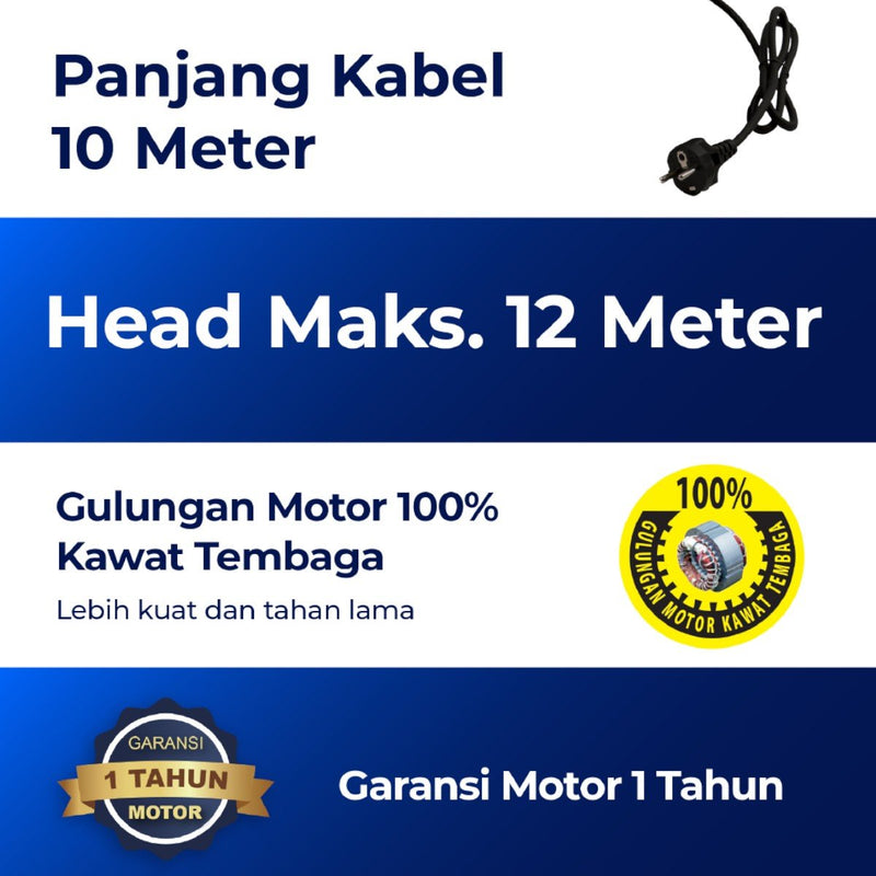 POMPA AIR Pompa Celup Shimizu SPW500BIT SHIMIZU OSCARLIVING