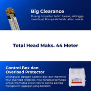 POMPA AIR Pompa Satelit Shimizu Sumbersible SPES311KBIT SHIMIZU OSCARLIVING