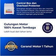 POMPA AIR Pompa Satelit Shimizu Sumbersible SPG07 - 238KBIT SHIMIZU OSCARLIVING