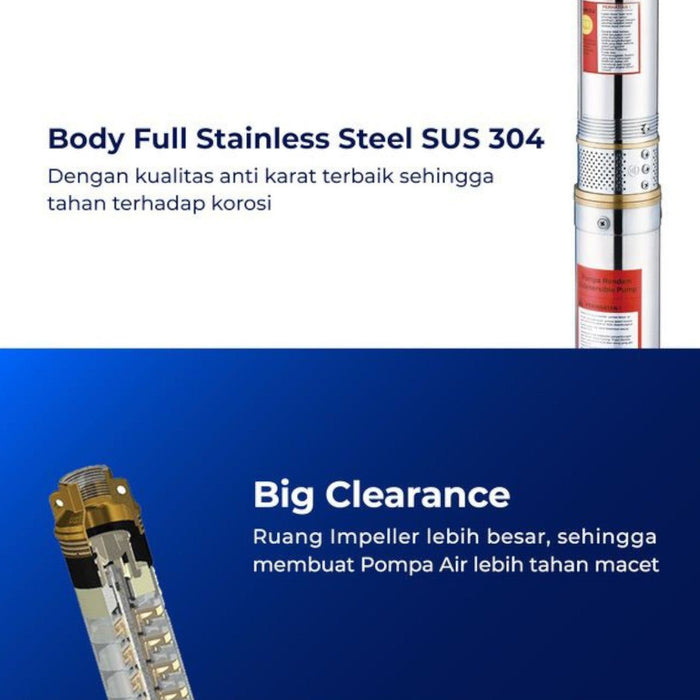 POMPA AIR Pompa Satelit Shimizu Sumbersible SPG20 - 311KBIT SHIMIZU OSCARLIVING