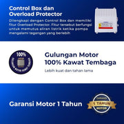 POMPA AIR Pompa Satelit Shimizu Sumbersible SPG20 - 321KBIT SHIMIZU OSCARLIVING