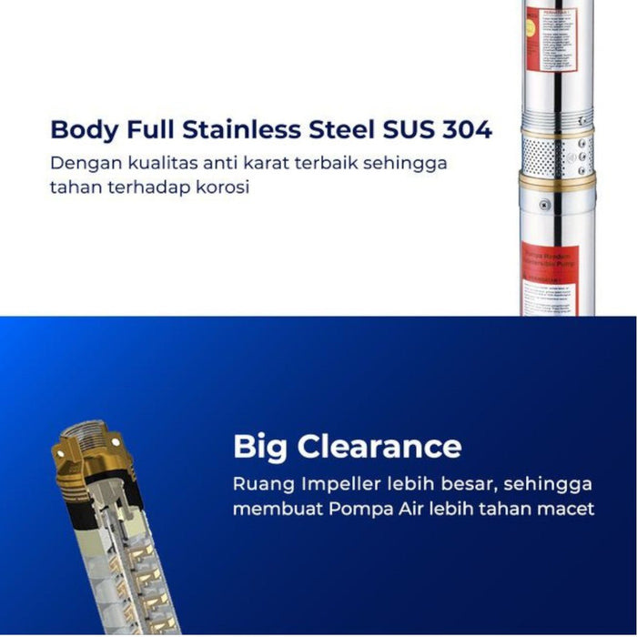 POMPA AIR Pompa Satelit Shimizu Sumbersible SPG20 - 321KBIT SHIMIZU OSCARLIVING