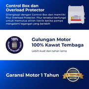 POMPA AIR Pompa Satelit Shimizu Sumbersible SPG20 - 327KBIT SHIMIZU OSCARLIVING