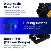 POMPA BOOSTER Pompa Booster Shimizu PB158BITK SHIMIZU OSCARLIVING