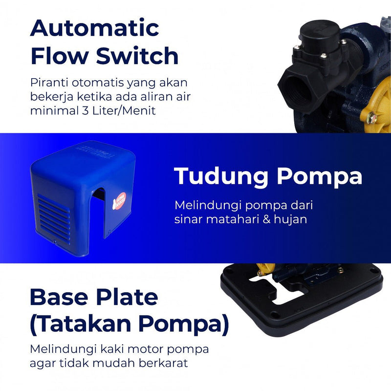 POMPA BOOSTER Pompa Booster Shimizu PB158BITK SHIMIZU OSCARLIVING