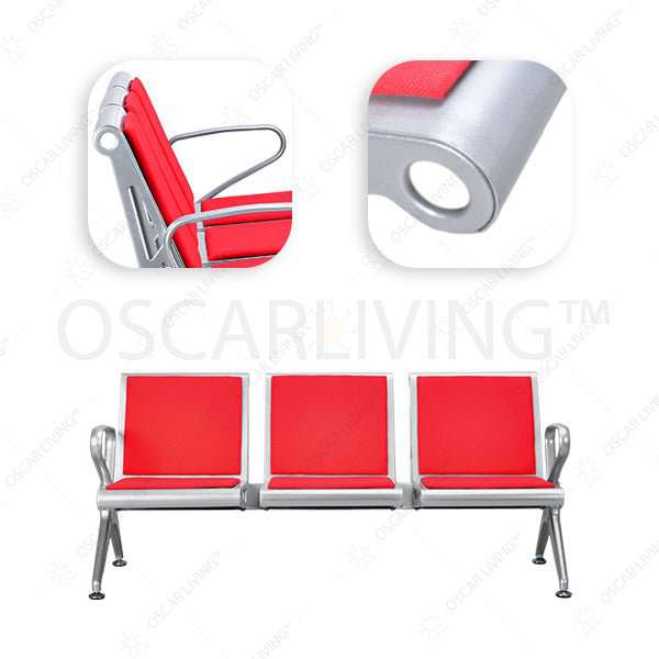 PUBLIC SEATING Kursi Tunggu Savello AIRO 03F SAVELLO OSCARLIVING