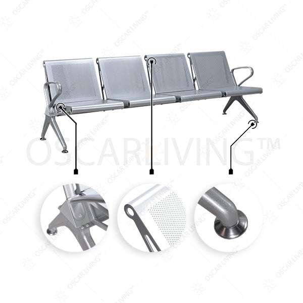 PUBLIC SEATING Kursi Tunggu Savello AIRO 04 SAVELLO OSCARLIVING