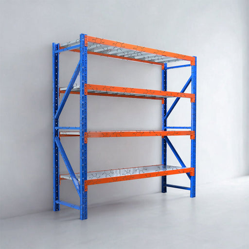 Rak Gudang Rak Gudang besi 4 susun OLIV MS2020 | Light duty rack 4 tier OLIV OSCARLIVING