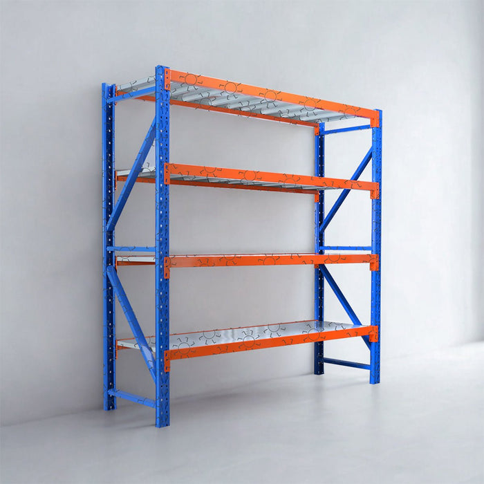 Rak Gudang Rak Gudang besi 4 susun OLIV MS2020 | Light duty rack 4 tier OLIV OSCARLIVING