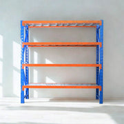 Rak Gudang Rak Gudang besi 4 susun OLIV MS2025 | Light duty rack 4 tier OLIV OSCARLIVING