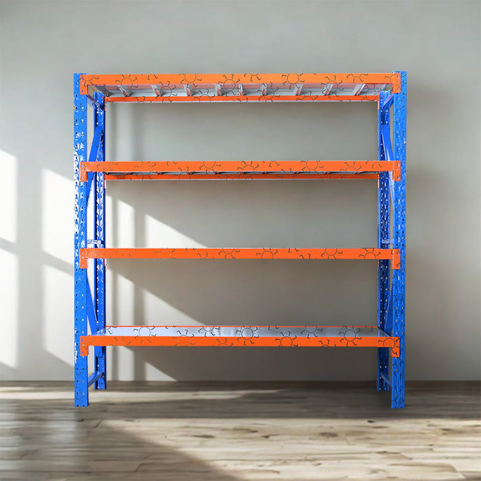 Rak Gudang Rak Gudang besi 4 susun OLIV PS2020 | Medium Duty rack 4 tier OLIV OSCARLIVING