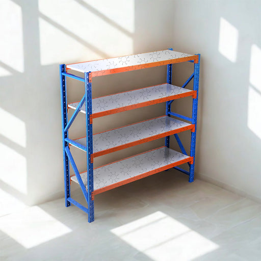 Rak Gudang Rak Gudang besi 4 susun OLIV PS2025 | Medium Duty rack 4 tier OLIV OSCARLIVING