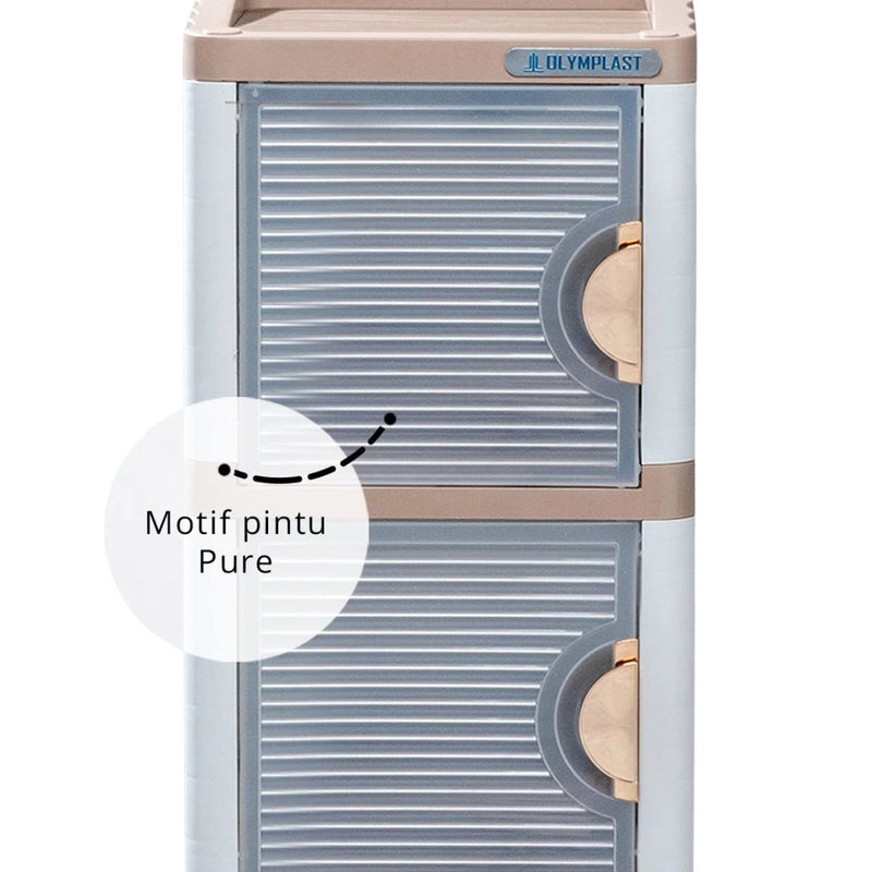 RAK PLASTIK Rak Plastik Olymplast OMS 1X3 OLYMPLAST OSCARLIVING