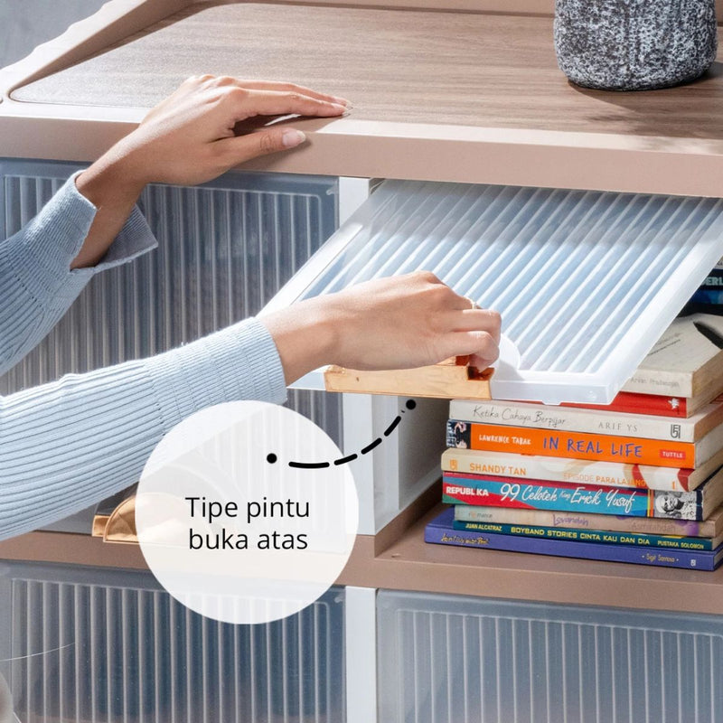 RAK PLASTIK Rak Plastik Olymplast OMS 2X2 G OLYMPLAST OSCARLIVING