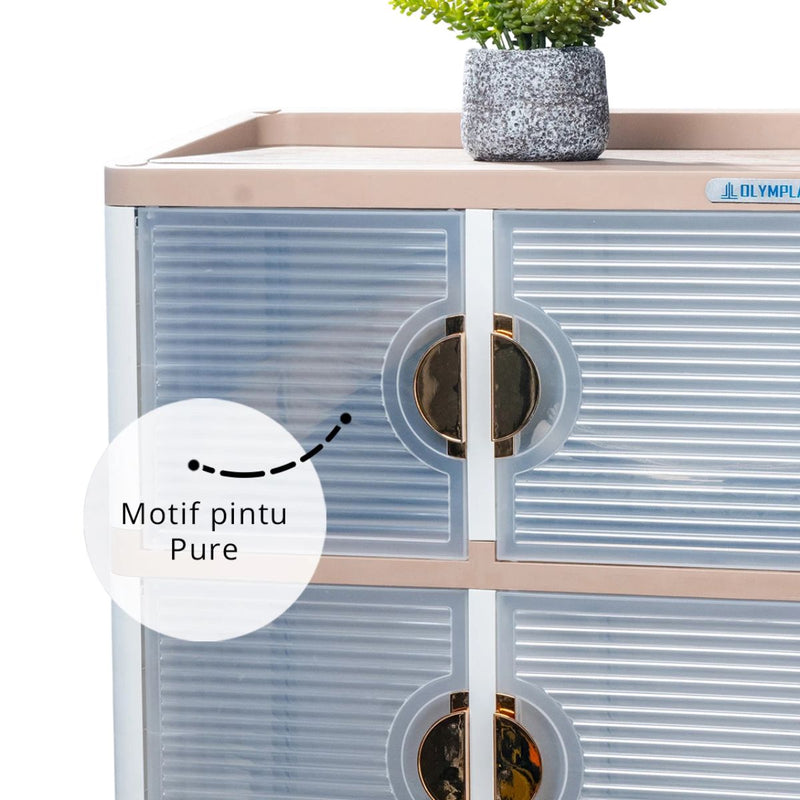 RAK PLASTIK Rak Plastik Olymplast OMS 2X3 OLYMPLAST OSCARLIVING