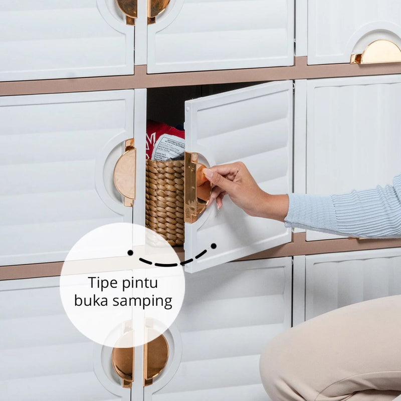 RAK PLASTIK Rak Plastik Olymplast OMS 3X3 OLYMPLAST OSCARLIVING