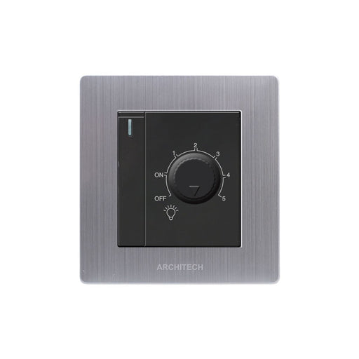 SAKLAR Saklar Dimmer Lampu Dinding (Inbow) Architech Venus A69-K01BK09 ARCHITECH OSCARLIVING