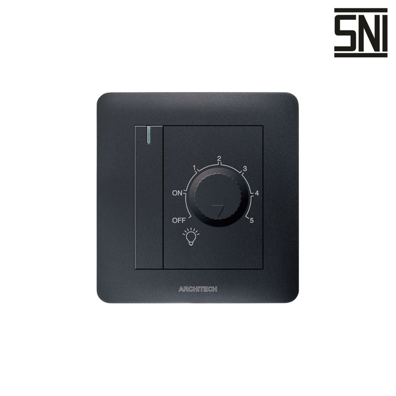 SAKLAR Saklar Dimmer Lampu (Inbow) Architech Infinity A63-K01BK09 ARCHITECH OSCARLIVING
