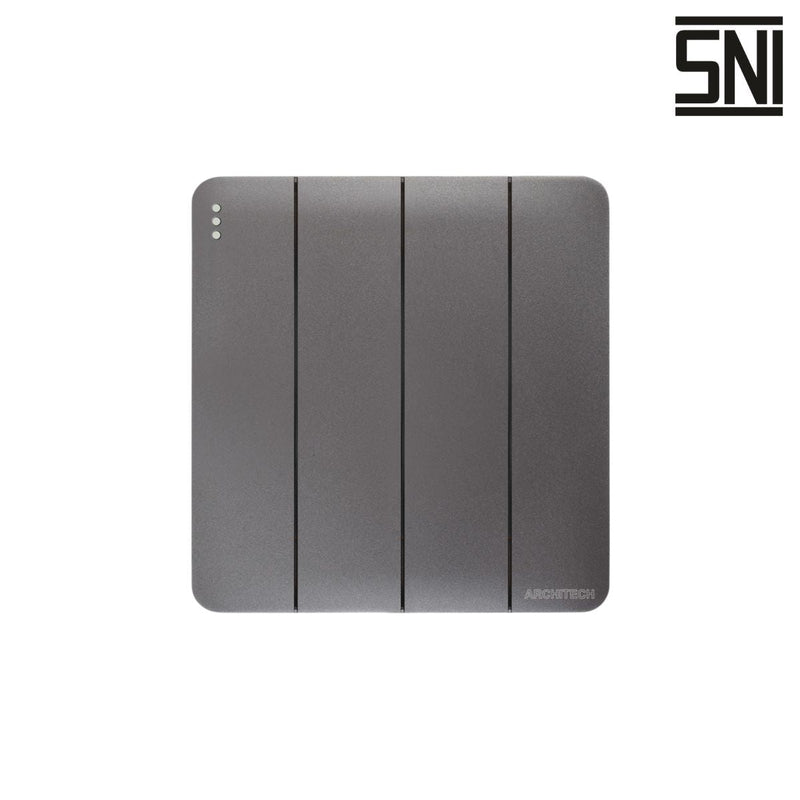 SAKLAR Saklar Dinding (Inbow) Architech Infinity A63-K04A ARCHITECH OSCARLIVING