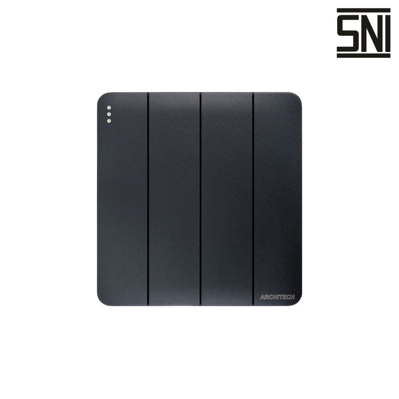 SAKLAR Saklar Dinding (Inbow) Architech Infinity A63-K04B ARCHITECH OSCARLIVING