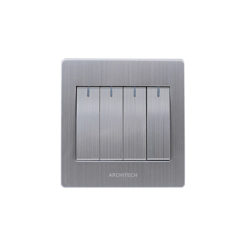 SAKLAR Saklar Dinding (Inbow) Architech Venus A69-BK04A ARCHITECH OSCARLIVING