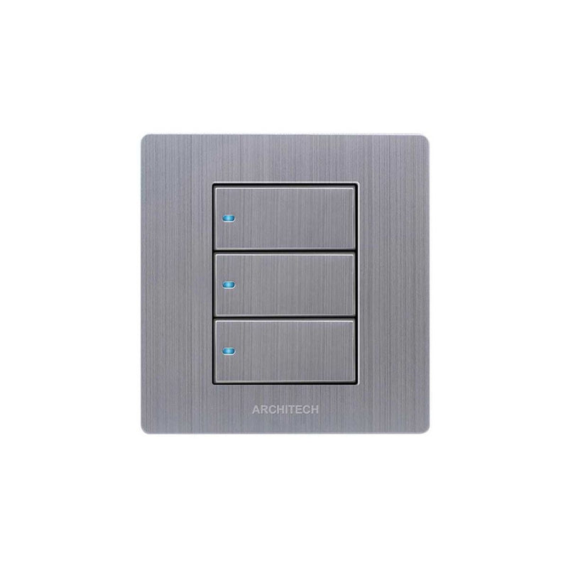 SAKLAR Saklar Dinding (Inbow) Architech Venus A69-BK3B ARCHITECH OSCARLIVING