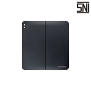 SAKLAR Saklar Dinding Intermediate (Inbow) Architech Infinity A63-K19 Double ARCHITECH OSCARLIVING