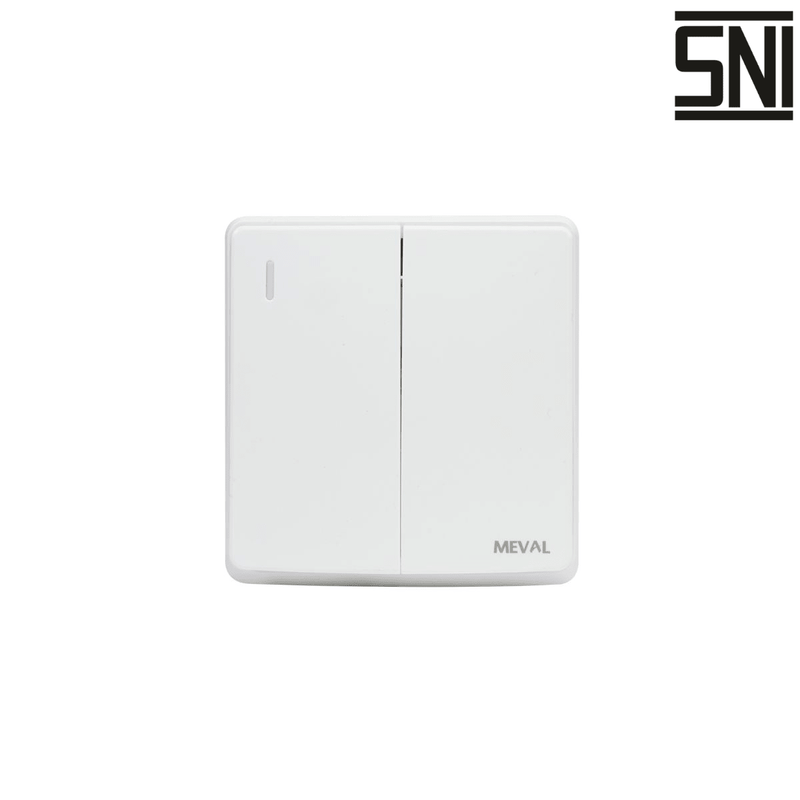 SAKLAR Saklar Dinding Tanam (Inbow) Meval Hera SS4 W21 MEVAL OSCARLIVING