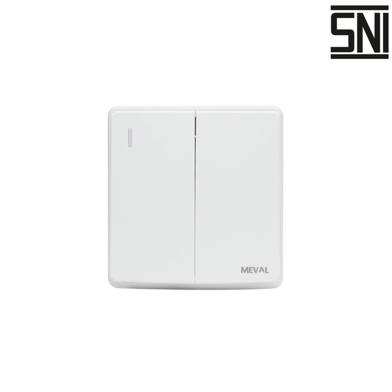 SAKLAR Saklar Dinding Tanam (Inbow) Meval Hera SS4 W22 MEVAL OSCARLIVING