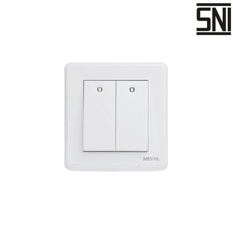 SAKLAR Saklar Dinding Tanam (Inbow) Meval Nova SS5 W21 MEVAL OSCARLIVING