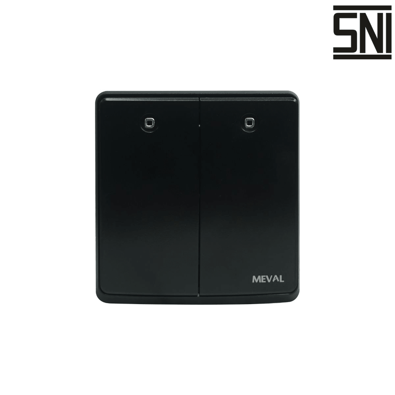 SAKLAR Saklar Dinding Tanam (Inbow) Meval Nyx SS2 B21 MEVAL OSCARLIVING