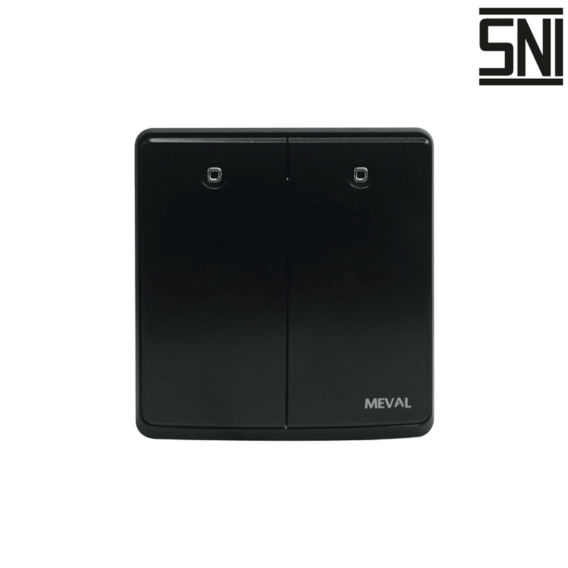 SAKLAR Saklar Dinding Tanam (Inbow) Meval Nyx SS2 B22 MEVAL OSCARLIVING