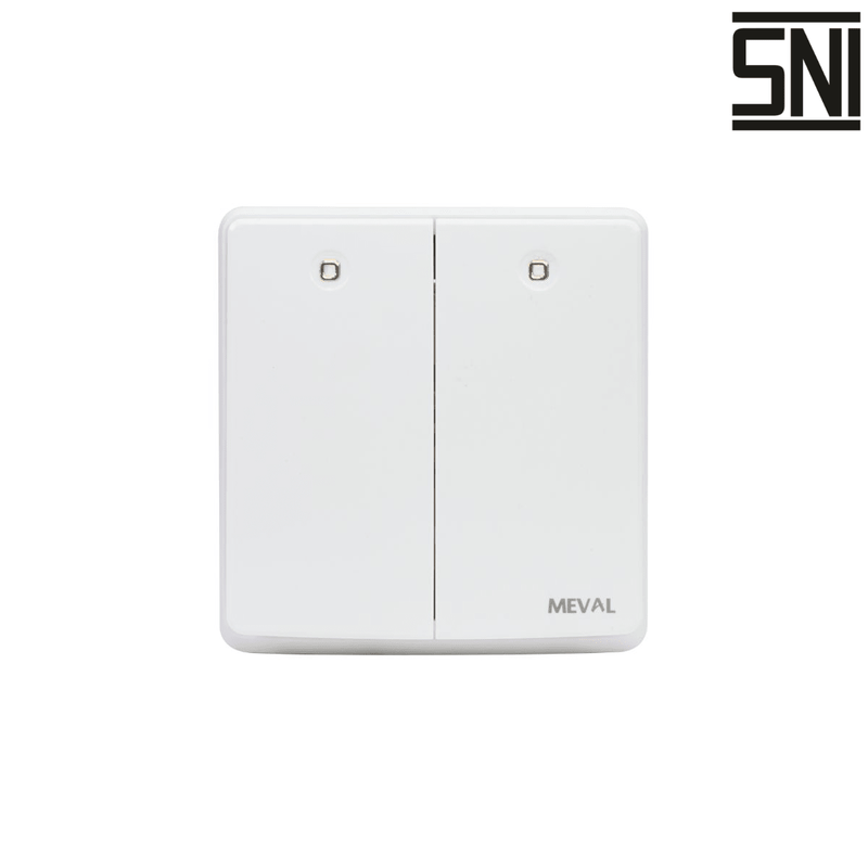 SAKLAR Saklar Dinding Tanam (Inbow) Meval Nyx SS6 W21 MEVAL OSCARLIVING