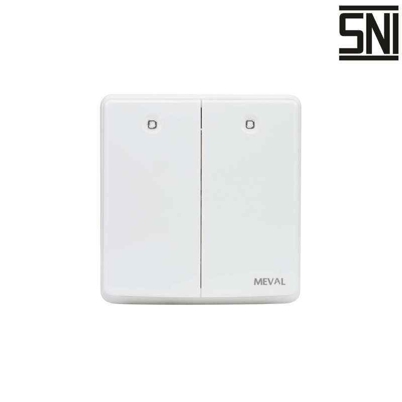 SAKLAR Saklar Dinding Tanam (Inbow) Meval Nyx SS6 W22 MEVAL OSCARLIVING
