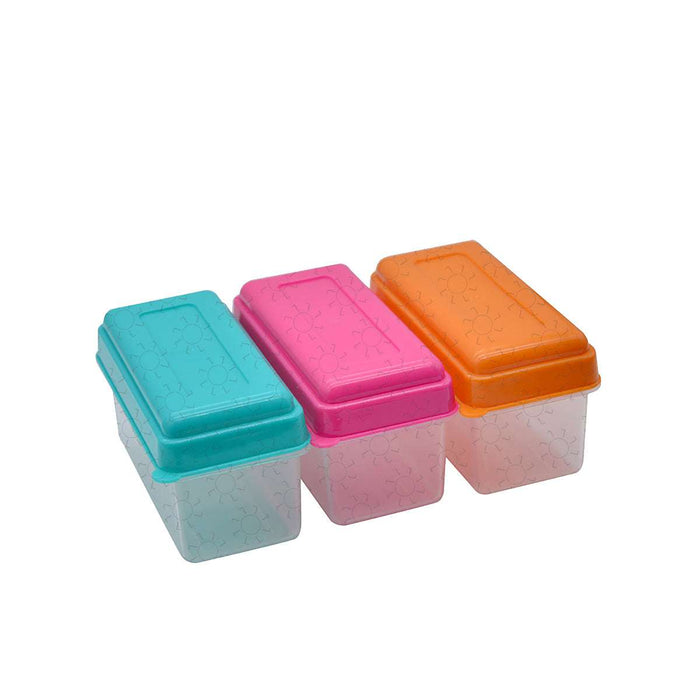 SEALWARE Tempat Penyimpanan Serbaguna Green Leaf Ivone Retangle 7242 GREEN LEAF OSCARLIVING