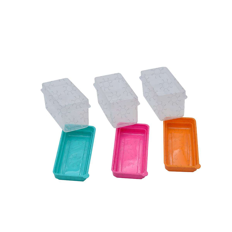 SEALWARE Tempat Penyimpanan Serbaguna Green Leaf Ivone Retangle 7242 GREEN LEAF OSCARLIVING