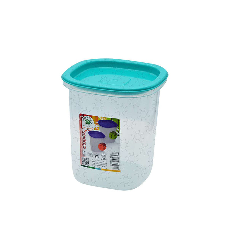 SEALWARE Tempat Penyimpanan Serbaguna Green Leaf Stopless Scotia 5623 GREEN LEAF OSCARLIVING