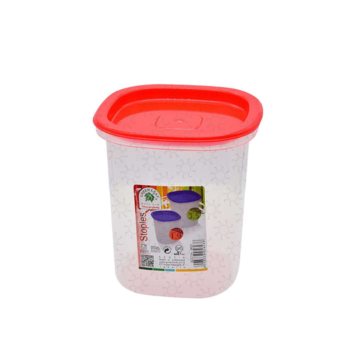 SEALWARE Tempat Penyimpanan Serbaguna Green Leaf Stopless Scotia 5623 GREEN LEAF OSCARLIVING