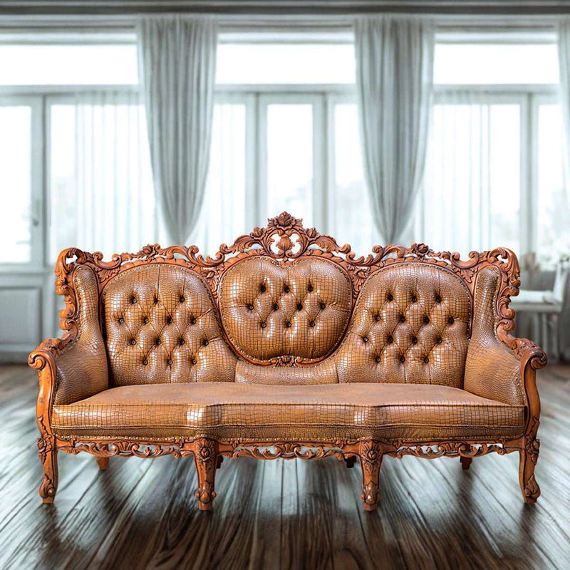 sofa jati Sofa Jati Virginian OLIV | Premium Classic Collection OLIV OSCARLIVING