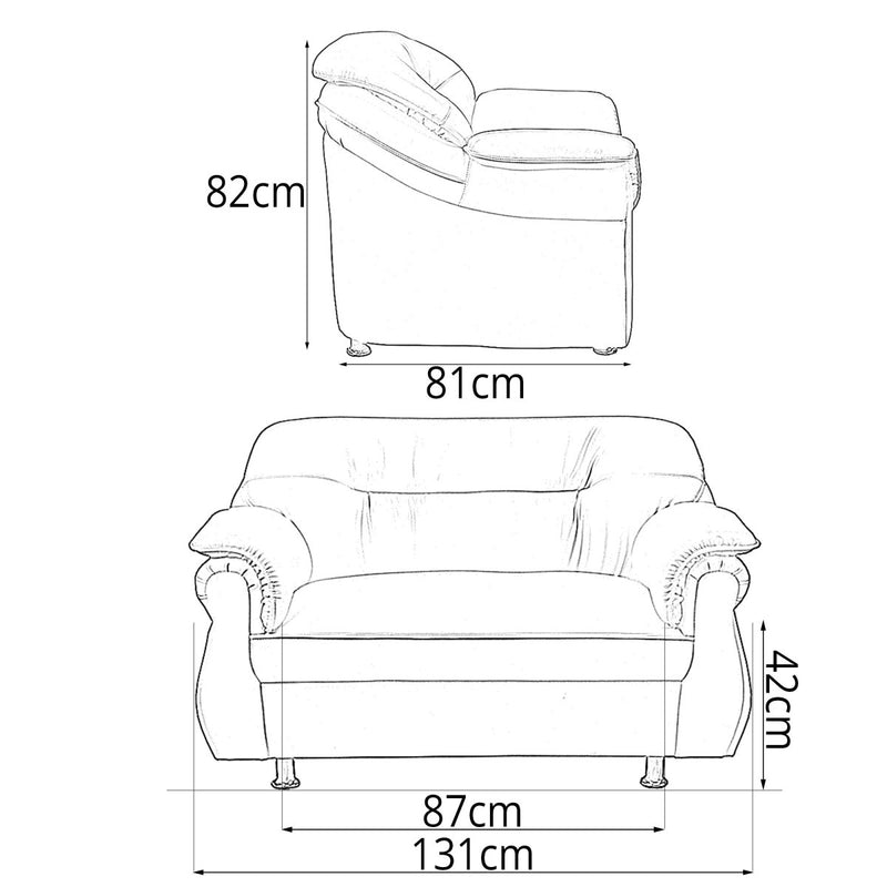 SOFA Sofa OLC OLIV Xena 321 Fullset OLIV OSCARLIVING