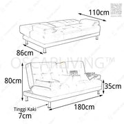 SOFABED Sofabed OLC OLIV Modena OLIV OSCARLIVING