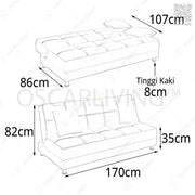 SOFABED Sofabed OLIV Luxio OLIV OSCARLIVING