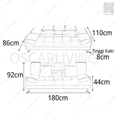 SOFABED Sofabed OLIV Nokia OLIV OSCARLIVING