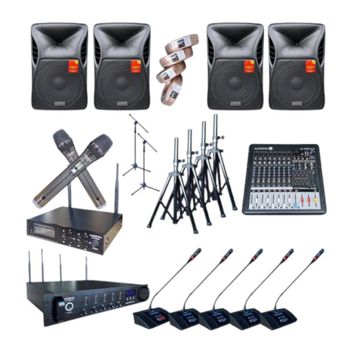 SOUND SYSTEM Bundling A Conference Wireless AUDERPRO AP-9000 AUDERPRO OSCARLIVING