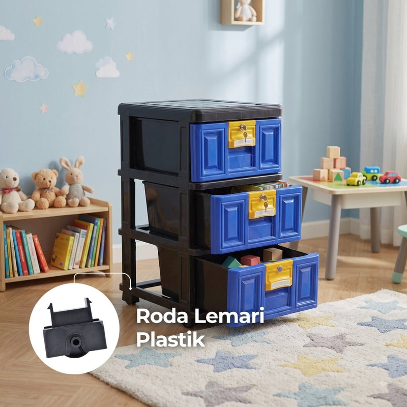 sparepart PARTS0017 Roda Lemari Plastik PARTS DIVISION OSCARLIVING